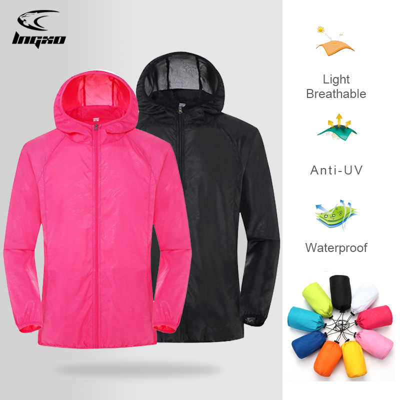 Outdoor Sport Jacket Men - Männer Frauen Wandern Jacke Wasserdicht Schnell