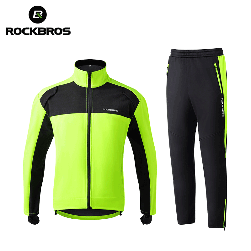 Outdoor Sport Jacket Men - ROCKBROS Herbst Winter Radfahren Kleidung Sets
