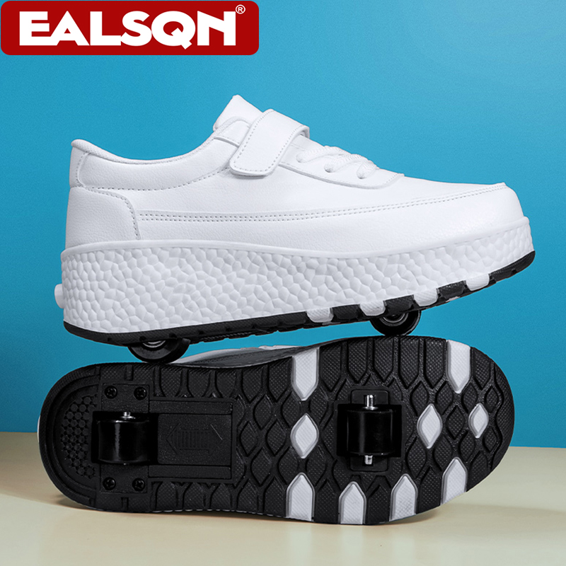 Outdoor Sports Shoes - Modische Kinder-Rollschuhe Jungen Mädchen Doppelrad Unisex