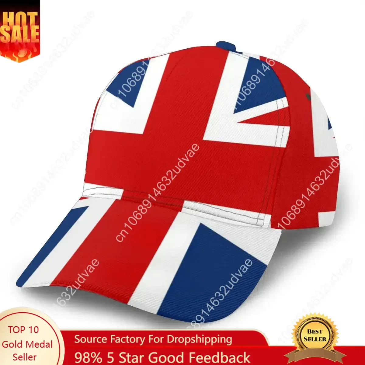 Outdoor Sport Uk - Britische Flagge Outdoor-Sportkappen Baseballmütze für Männer