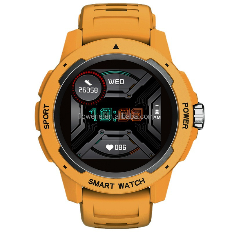 Outdoor Sports Adventure - 50m IP68 Wasserdichte Taktische Sport-Smartwatch, Outdoor-Lauf-Tauch-Esports-Abenteuer-Fitness-Armbanduhr