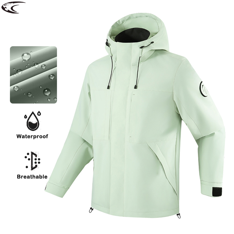 Outdoor Sport Jacket Men - LNGXO Wasserdichte Windjacke für Damen und