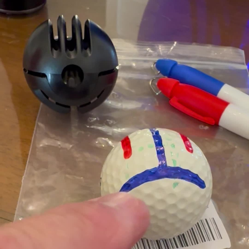 Professioneller Golfball-Marki – Outdoor Sport Drawing Bewertung und Preis