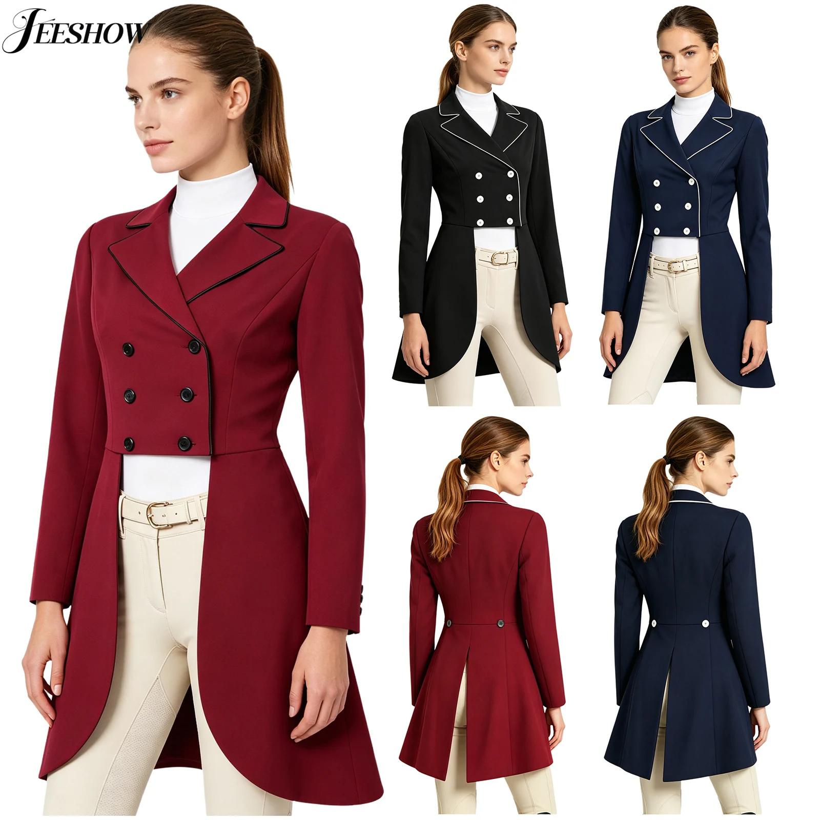 Damen-Dressurjacke mit Revers, – Riding Crop Dressage Bewertung und Preis